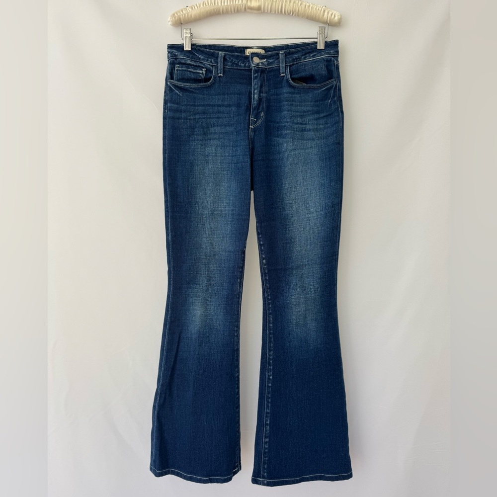 L'AGENCE Blue Flare & Wide Leg Jeans